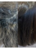 フォルテ 藤枝エピ店&nbsp;強い癖も改善しながらツヤツヤな髪に