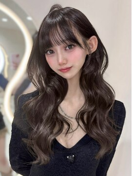 サイン 渋谷(SIGN) 艶髪/ワンホンヘア/グレージュ/ダブルケアカラー