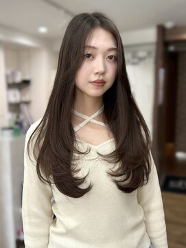 ハピネス クローバー 八木店(Happiness CLOVER) レイヤーカット 髪質改善 ミディアムレイヤー