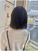 ゆるふわパーマ/ミディアムボブ