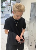 メンズブリーチ/ブロンドベージュ/ハイトーン#浜松駅#カラー
