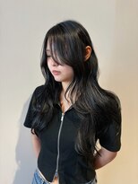 ボーイミーツガール(boy meets girl)&nbsp;大人かわいい暗髪ロングレイヤー