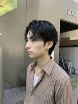 プランツヘアー 高宮店(Plants hair)&nbsp;ニュアンスパーマ カジュアルセンターパート 高宮美容室20代30代