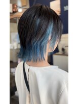 ヘアーメロウ hairmellow&nbsp;インナーブルーウルフ