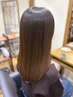 ◆AKIKO限定【大好評】うる艶ジェルTrカラー+カット 16000
