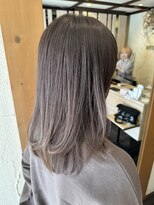 フランジェッタヘアー(Frangetta hair)&nbsp;秋のおすすめ！ミルキーグレージュ♪担当野坂
