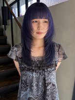 ヘアー アイス ルーチェ(HAIR ICI LUCE)&nbsp;ラベンダー/ブリーチ/ロングレイヤー/レイヤーカット/堀場