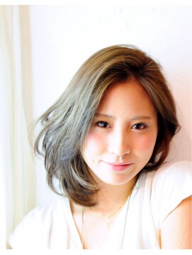 ヘアーラウンジ エゴ(Hair Lounge EGO) 武蔵新城EGO くびれ○魅力倍増カール　ミディ