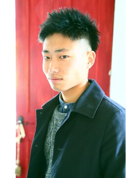 ココティエ (COCOTIER) シャープな【ツーブロック】ソフトモヒカン