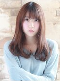スタイリング剤を使わない方から好まれるセミロング♪