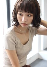 ヘアメイク リエル(Hair&Make Liel)&nbsp;ショートボブのスパイラル巻き仕立て
