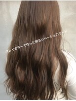 リンク ヘアスペース(Link hair space)&nbsp;［お客様スタイル36］#ベージュ#グレージュ#グレイカラー