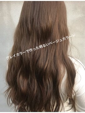 リンク ヘアスペース(Link hair space) ［お客様スタイル36］#ベージュ#グレージュ#グレイカラー
