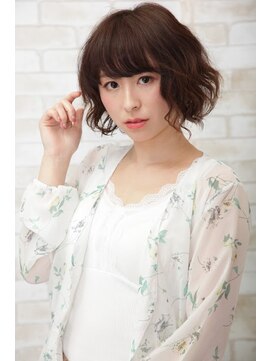 ヘアースペース クラージュ 西町店(HAIR SPACE COURAGE) ゆるふわヘルシーボブ