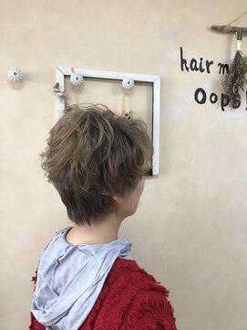ヘアーメイク ウープス(hair make Oops!) ゆるふわショート