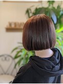 切りっぱなしボブ