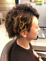 ヒロギンザ 浜松町店(HIRO GINZA)&nbsp;ガクト【Gackt】スパイラルパーマヘア<ヒロ銀座/浜松町/理容室>