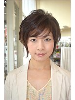 アベックプレジール 海老津店(AVEC PLAISIR) くせ毛・うねりをカバーしたい大人女性ヘアースタイル