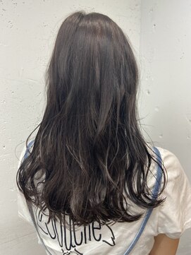 アンドブルー(and blue) ブリーチ無しパープルアッシュ