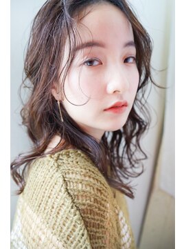 ネオリーブソラ 相模大野店(Neolive sola) メルティーカラー/似合わせカット/相模大野/ウェーブミディアム