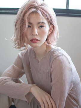 キート 本厚木(kiito) 【本厚木/本厚木駅】ピンクベージュ/ボブ/デザインカラー