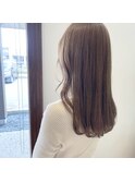 透明感×アッシュベージュ