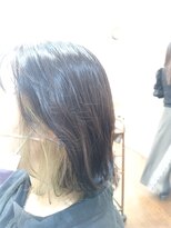 ヘアーデザインエスケープラス(HairDesign SK Plus) インナーカラー　ミルクティーベージュ[30代/40代/50代/60代]