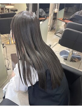 アクアオモテサンドウ(ACQUA omotesando) グレージュ/ミルクティーグレージュ/暗め/ブリーチなし