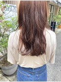 ブリーチなし!!オレンジカラー*