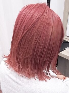ヘアーアイスカルテット(HAIR ICI QUARTET) 透明感カラー★20代30代ダブルカラーブリーチピンクカラー