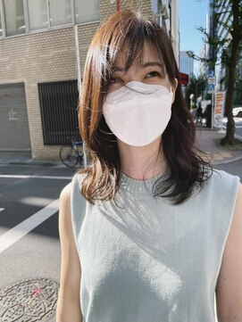 マージュ ギンザ(marju GINZA) 伸ばし途中にオススメのニュアンスパーマ