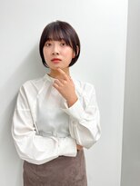 エアー 横浜(AIR)&nbsp;【長谷川】ショコラアッシュ艶ショートボブ