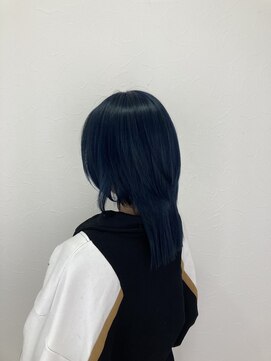 シエル 立川店(CIEL) 【CIEL 佐藤】ダブルカラー ネイビー ウルフ