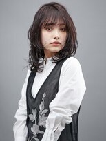 ヘアーカッティングガーデン ジャック モアザン 松山店&nbsp;セミウェット/ミディアム［松山市駅/白髪ぼかし］