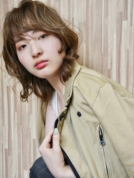 ブゾン(buZon) マッシュウルフ×無造作カール