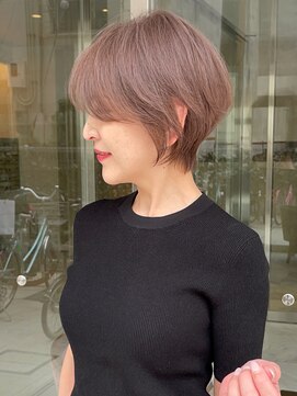 アロ 大阪梅田(alo) 【川原拓也】大人ショート#大阪梅田#ショートボブ#白髪ぼかし