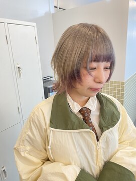 ルヴェルヘアー(Revel hair) 裾カラー×ウルフ