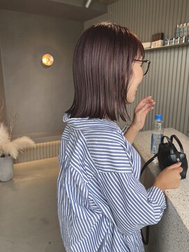 ニジュウサンド(23°) くすみパープル