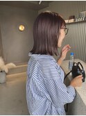 くすみパープル