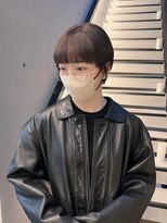 シュク 高円寺(SYUK)&nbsp;【 kanna 】丸みショート/ラベンダーベージュ