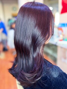 アークスヘアー 20代30代40代髪質改善カラーショコラブラウンくびれ透明感