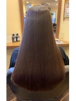 ボブビッシュ 東温店 縮毛矯正クセストパー/髪質改善/白髪ぼかし