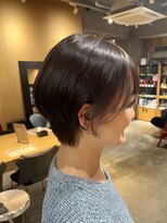 オーガニック ライフ 若葉 鶴ヶ島(organic+life) 20代30代大人可愛い小顔丸みショートカット