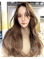 シティ(CITY)&nbsp;ベージュヘア レイヤーカット カーテンバング