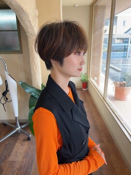 プリモ ココ 鍋島店(Primo coco.) ☆綺麗めマッシュショート