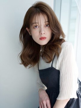 ケーツー エソラ池袋店(K-two) 大人のゆるカジくびれヘア*セミロング*ロングヘア*面長解消