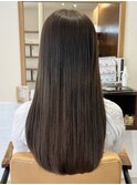 ミルクティーベージュダブルカラーケアブリーチインナーカラー