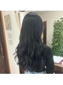 暗髪アッシュブラック