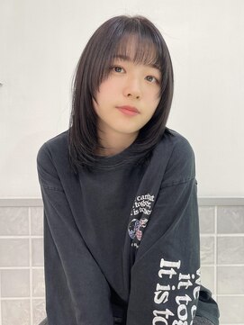 マアム ジー 明大前店(ma'am Zee) 地毛風ブルージュスタイル