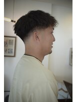 ジーン カットクラブ(GENE CUTCLUB) ツイストパーマ フェード